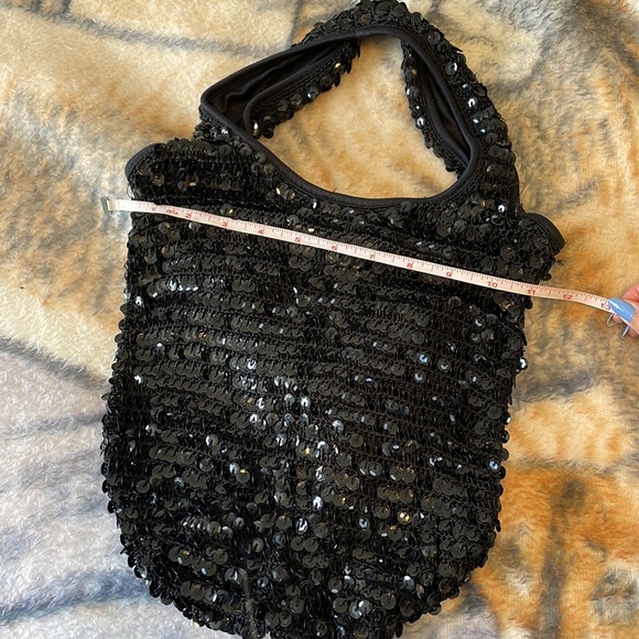Black sequin bag - Picture 5 of 10